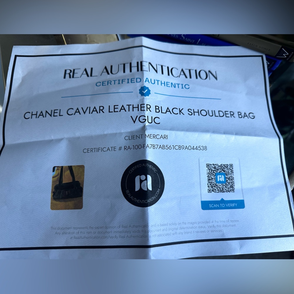 Chanel Caviar Mademoiselle Reissue Shoulder Bag - Picture 9 of 10